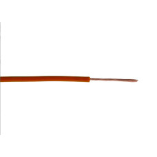 CABLE UNIPOLAR 0,25MM MARRON (COBRE)