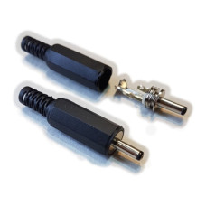 FICHA PLUG HUECO 3X1,1X9mm PLASTICO CON COLITA
