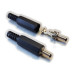 FICHA PLUG HUECO 3X1,1X9mm PLASTICO CON COLITA