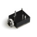 FICHA HEMBRA 3,5mm STEREO 5 PATAS CIRCUITO IMPRESO ACRIL CON TUERCA