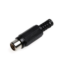 FICHA RCA HEMBRA PROLONGADOR PLASTICO C/COLITA NEGRO
