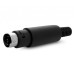 FICHA MINIDIN 6 PINES MACHO A CABLE PLASTICO