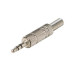 FICHA PLUG 3,5ST METALICO CON RESORTE