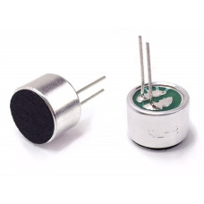 CAPSULA DE MICROFONO 9,7MM ELECTREC 2 PINES