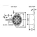 BUZZER MAGNETICO 28MM 4/15VDC  1S3415