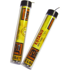 ESTA?O 60/40 1MM 3Mtrs EN TUBITO 17gr JA