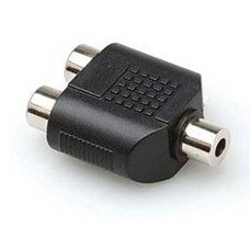 ADAPTADOR JACK 3,5ST / 2RCA HEMBRA PLASTICO ADAPTADOR JACK 3,5ST / 2RCA HEMBRA PLASTICO