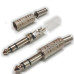 FICHA PLUG 6,5mm STEREO METALICO C/RESORTE 6MM