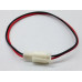 FICHA 2 VIAS PLASTICA CON CABLE MACHO / HEMBRA