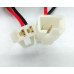 FICHA 2 VIAS PLASTICA CON CABLE MACHO / HEMBRA