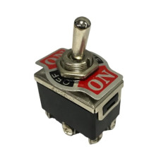 LLAVE PALANCA KN3203 15A  6 PATAS ON/OFF/ON