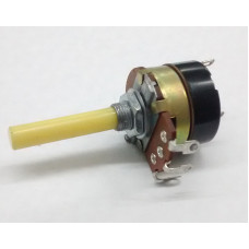 POTENCIOMETRO ROTATIVO 24MM C/LLAVE MONO 500KA LOGARITMICO
