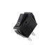 LLAVE TECLA SIMPLE INTERRUPTORA RS101/N 15A 2P ON/OFF NEGRA