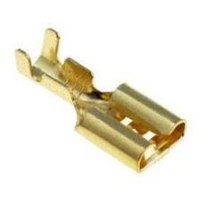 TERMINAL PALA HEMBRA 6,3MM BRONCE X5 unidades  FAST-ON