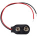 CONECTOR BATERIA 9V CON CHICOTE DE CABLE