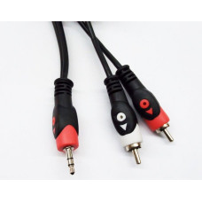 CABLE PLUG 3,5ST A 2RCAM LUJO 8 METROS ARWEN