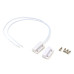 SENSOR MAGNETICO 2 PIEZAS BLANCO MS14BL