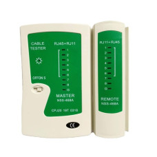 TESTER de CABLE DE RED RJ45, RJ11