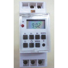 TIMER DIGITAL JA1670 P/RIEL DIN PROGRAMACI?N DIARIA, SEMANAL, ETC