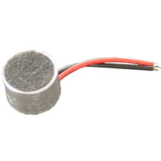 CAPSULA DE MICROFONO 9,7MM ELECTREC 2 PINESS C/CHICOTE