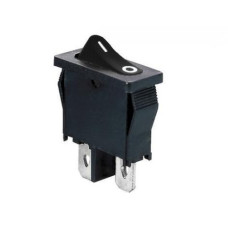 LLAVE TECLA MINI 2P NEGRA MRS101-5CN