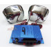 KIT DE AUDIO PARA MOTO MSA200 JD AUDIO (POTENCIA + BAFLES+ ACCESORIOS)