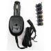 ADAPTADOR PARA AUTO 12V A 1,5/3/4,5/6/7,5/9/12V.  800mA CON FICHAS