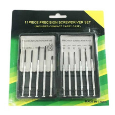 KIT DESTORNILLADORES 11 PCS  PHILIPS/PLANOS PERILLEROS