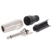 FICHA PLUG 6,5mm METAL AMPHENOL JUMBO 7-10mm JM2P
