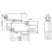 MICROSWITCH MSW-03 3 PATAS C/PALANCA Y RUEDA