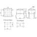 PULSADOR TACT SWITCH 4,3mm  4 pin 6x6mm X2