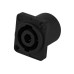 FICHA SPEAKON HEMBRA CHASIS 4 PIN 26X31MM