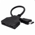 DISTRIBUIDOR HDMI 1 A 2 CABLE 10 CM