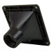 CORNETA CUADRADA PLASTICA 115X115mm (11,5X11,5cm)