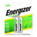 PILA RECARGABLE AA ENERGIZER 2000MA X2