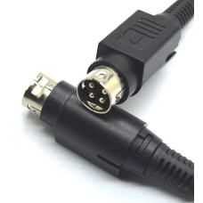 FICHA POWER DIN 4 PINES MACHO A CABLE