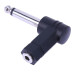 ADAPTADOR PLUG 6,5MM / JACK 3,5MM MONO PLASTICO 90?