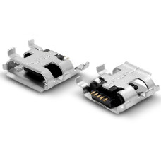 FICHA MICRO USB HEMBRA SMD MONTAJE C 064-XX22