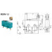 MICROSWITCH MSW-13 3 PATAS CON PALANCA RODILLO