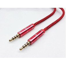 CABLE PLUG 3,5MM 4 CCONTACTOS / PLUG 3,5MM 4 CONTACOS 2 MTRS MALLADO CABLE PLUG 3,5MM 4 CCONTACTOS / PLUG 3,5MM 4 CONTACOS 2 MTRS MALLADO