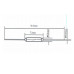 REED SWITCH 0,1A 24V 1W (7,1X1,8MM) NORMAL ABIERTO