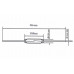 REED SWITCH 3A 200V 50W (20X2,84MM) NORMAL ABIERTO