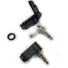 FICHA PLUG 3,5MM 4 CONTACTOS PLASTICO 90?