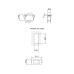 LLAVE TECLA  PULSADORA 10A 4 PATAS NEGRA-BLANCA (ALCIDES) BORDEADORA LLAVE TECLA  PULSADORA 10A 4 PATAS NEGRA-BLANCA (ALCIDES) BORDEADORA