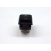 LLAVE TECLA DOBLE PULSADORA NEGRA 6 PATAS 10A 250V (ON)OFF(ON)