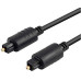 CABLE FIBRA OPTICA TOSLINK MACHO/MACHO 2Mtrs