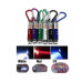 LINTERNA LED LLAVERO LASER ULTRAVILETA LINTERNA LED LLAVERO LASER ULTRAVILETA