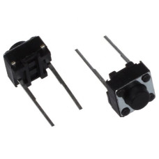 PULSADOR TACT SWITCH 5MM 2 PINES 6X6MM X2