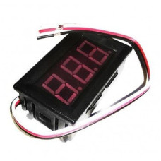 MODULO VOLTIMETRO 3 DIGITOS ROJO PARA PANEL 40D92G3