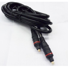CABLE FIBRA OPTICA TOSLINK MACHO/MACHO 2MTRS MEGALITE
